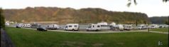 Campingplatz Loreleyblick Loreley Sankt Goar Tilt shift fake