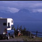 Campingplatz oberhalb von Homer