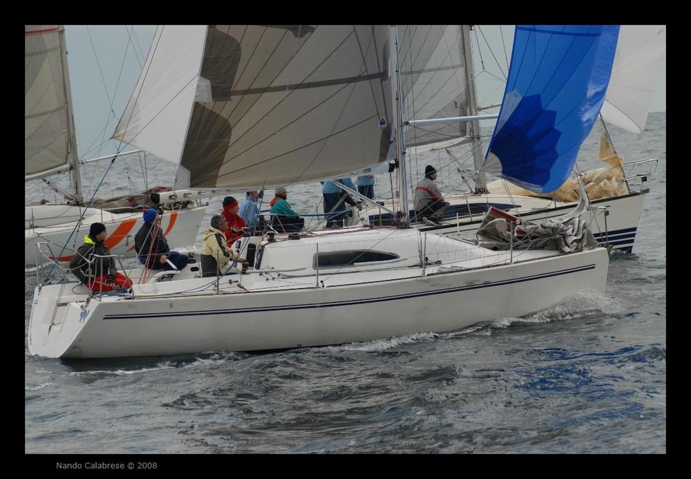 Campionato Invernale di Vela a Napoli - L'ingaggio