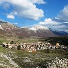 Campo di Giove e il Monte Maiella