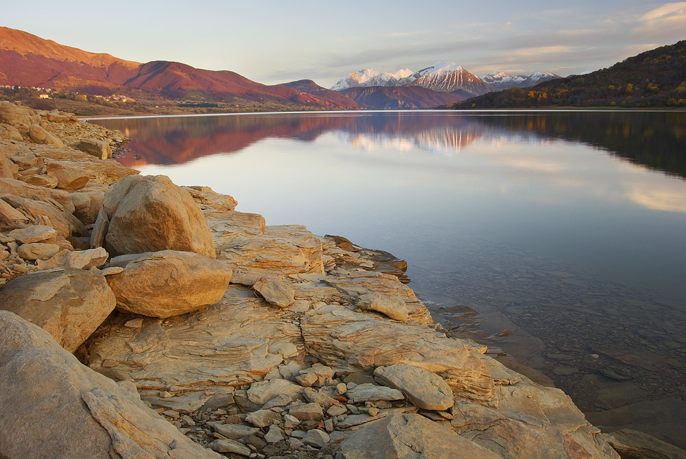 Campotosto Lake