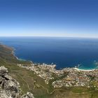 Camps Bay Panorama seen from Table Mountain