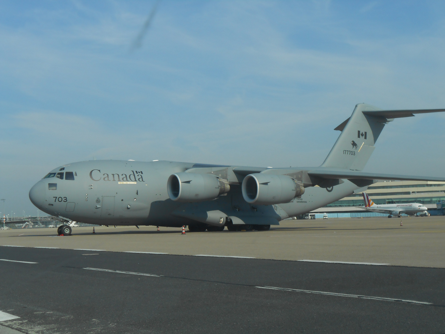 Canada Air Force zum Tankstop