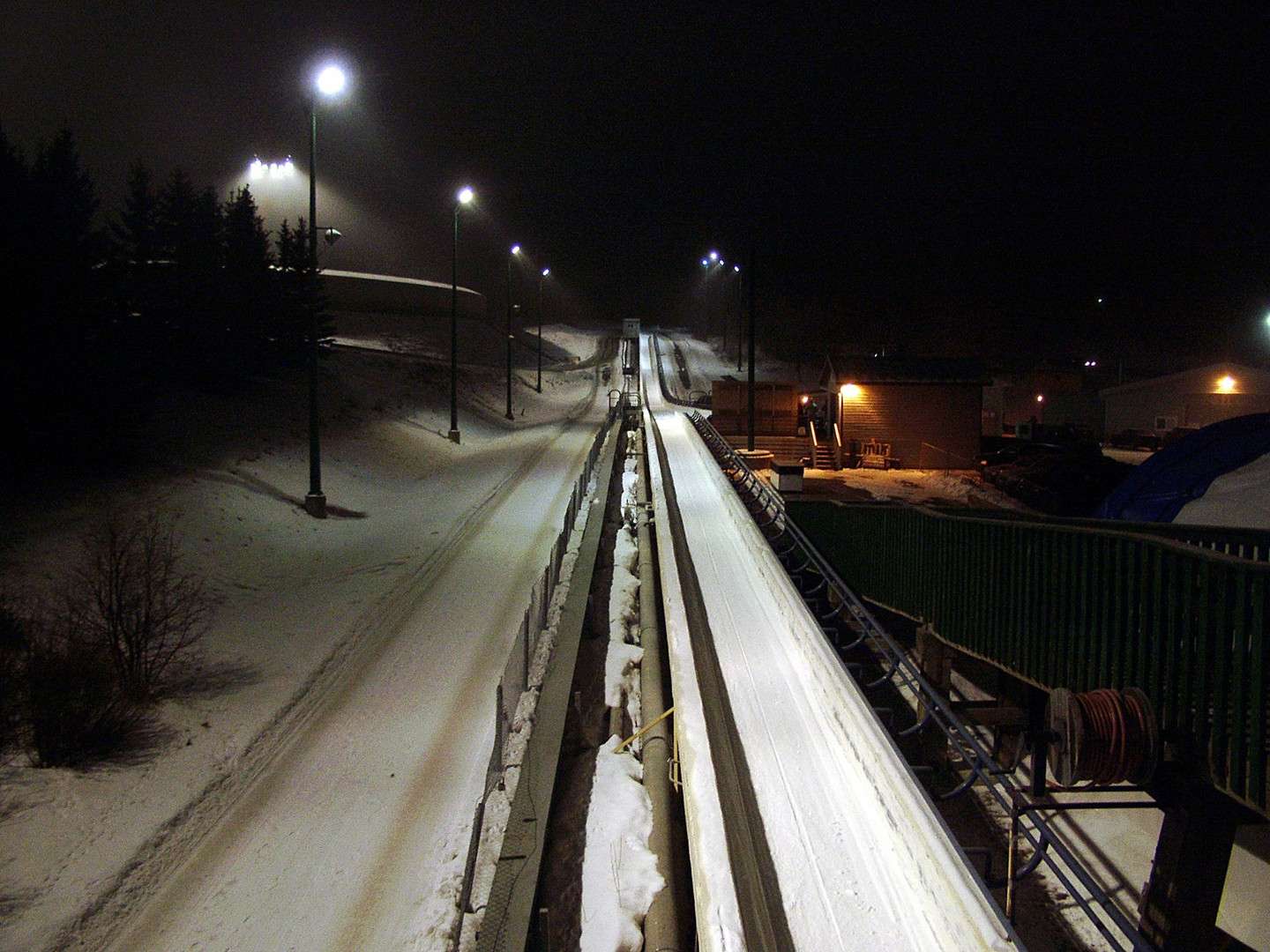 Canada Olympic Park  - Calgary Alberta - Luge Track