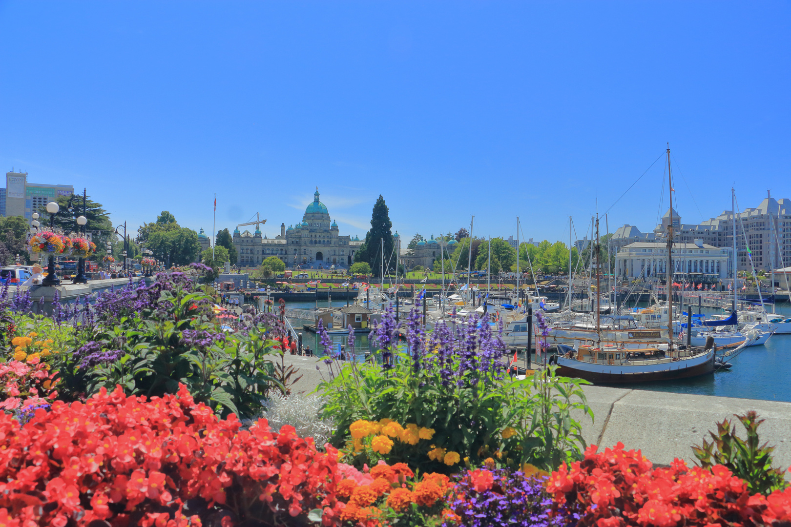 Canada/British Columbia/Vancouver Island/Victoria/Parlament und Inner Habour-Victoria-1