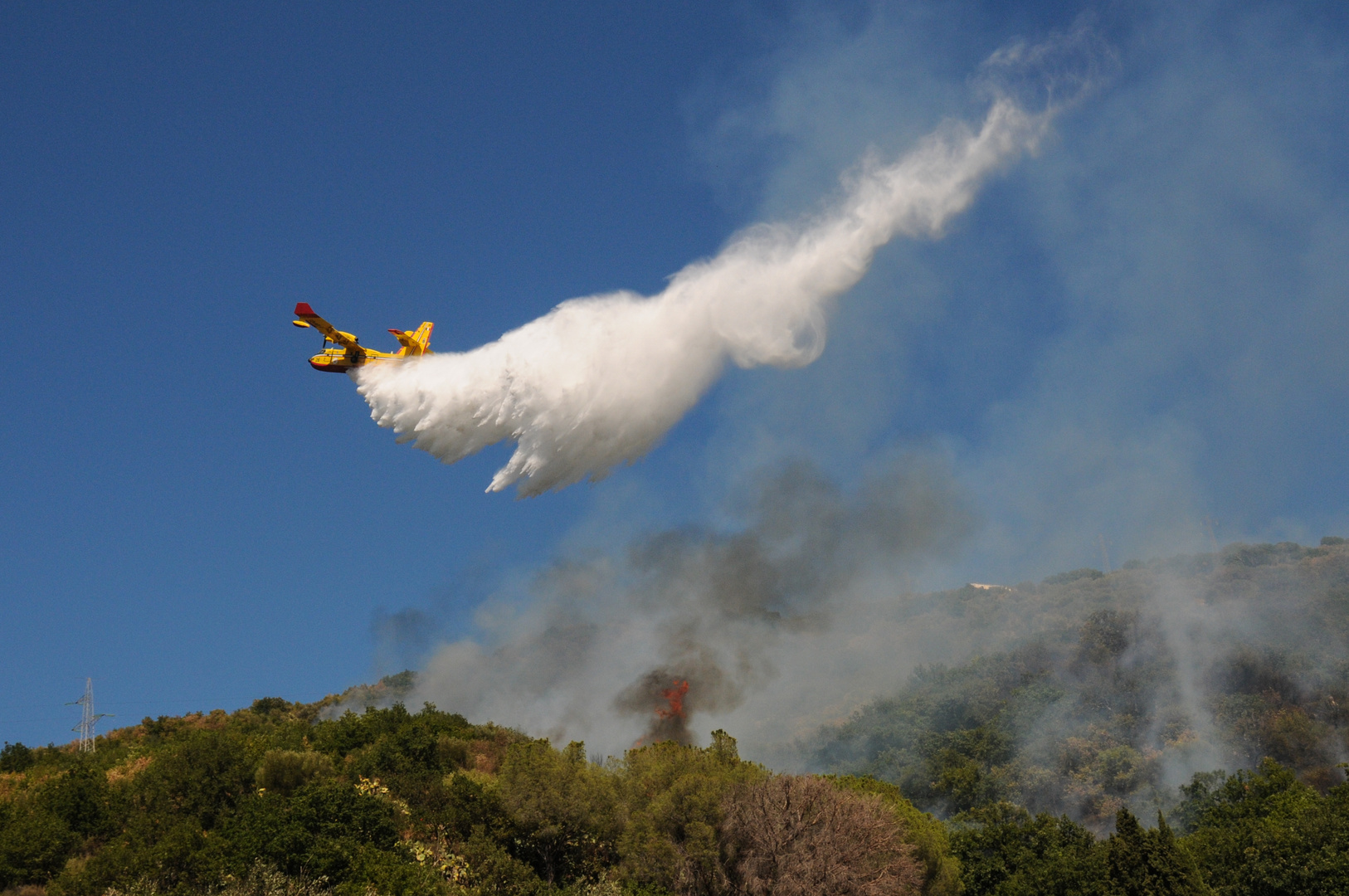 Canadair im Einsatz 5/5