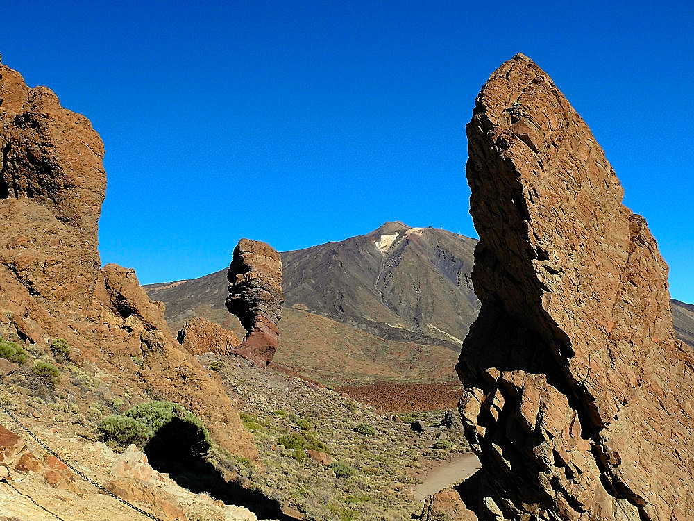 Canadas mit Blick zum Teide