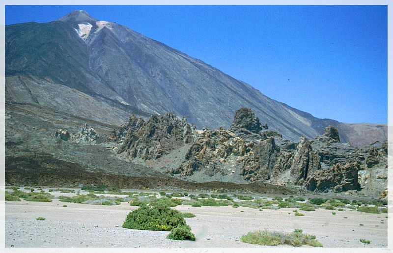 Canadas, Teide im Hintergrund