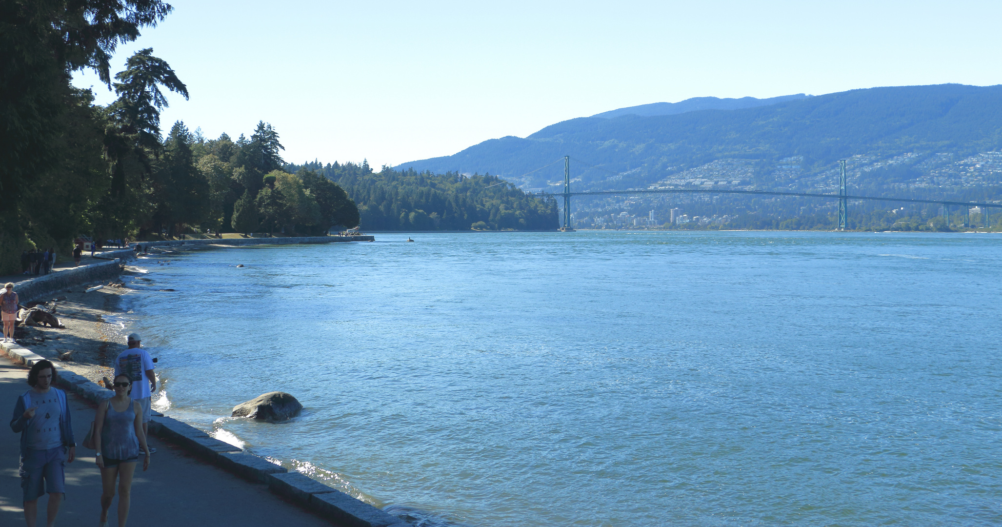 Canada/Vancouver/Stanley Park Lions Gate Bridge