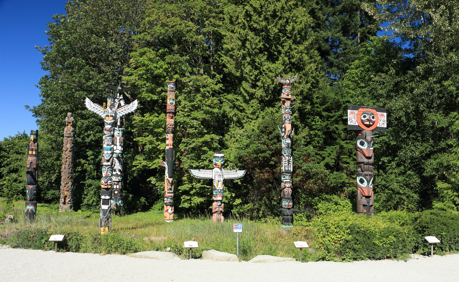 Canada/Vancouver/Stanley Park Totem Poles