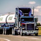 Canadian Blue Road Train