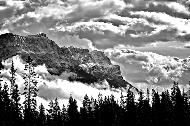 Canadian Rocky Mountains near Banff