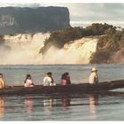 Canaima mit Blick auf die Tafelberge.