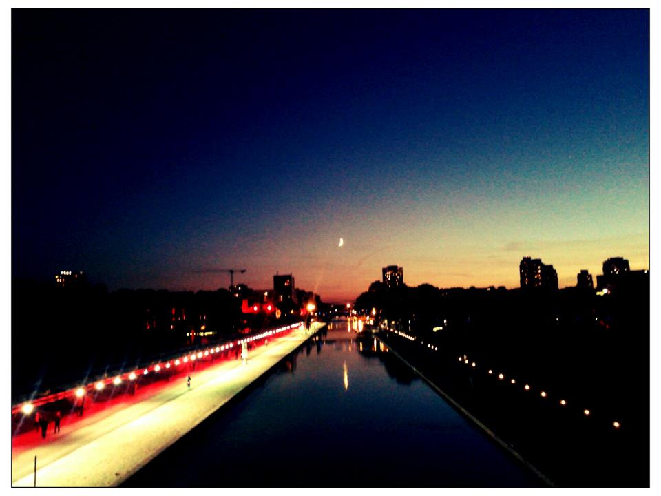 Canal by night