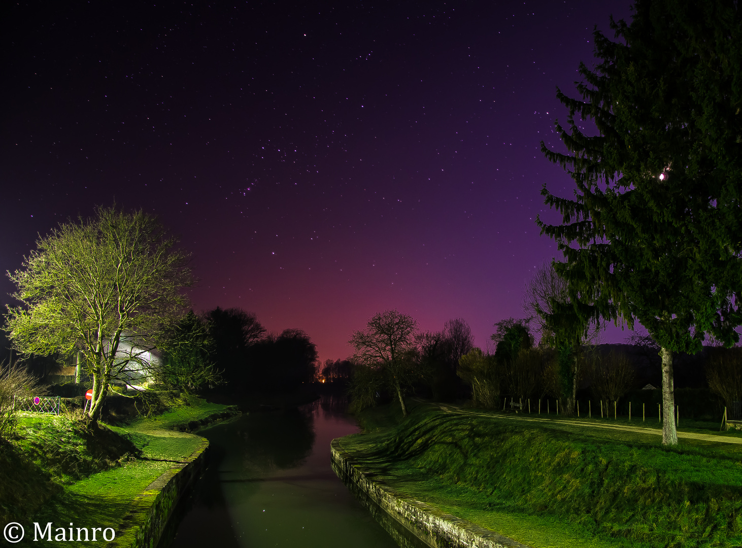 Canal By Night