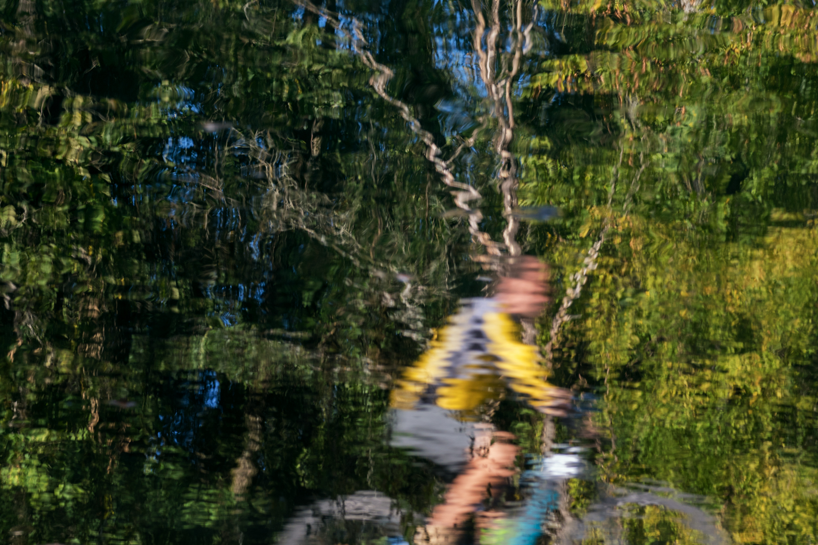 Canal cyclists