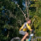 Canal cyclists