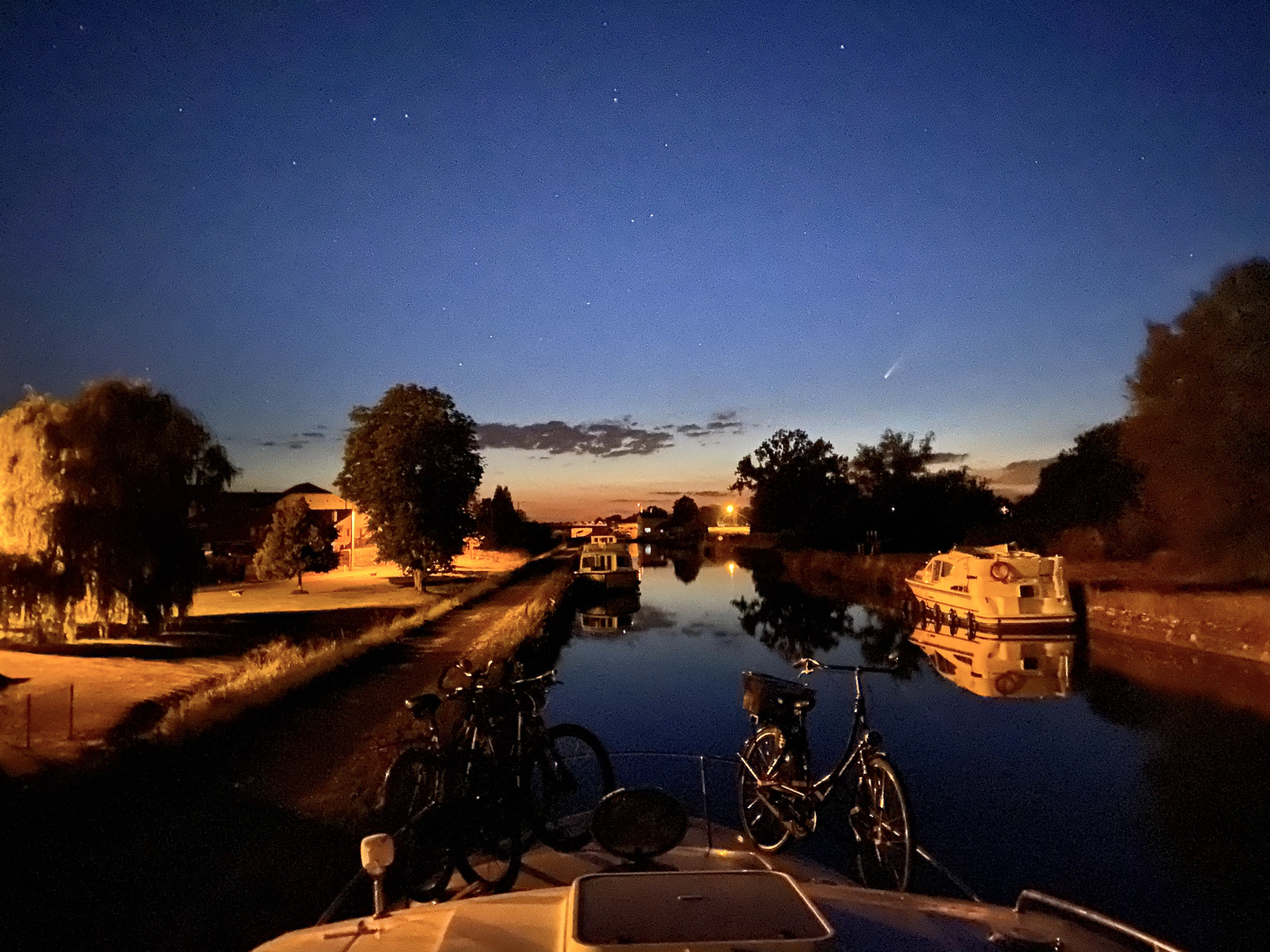 Canal de la Marne au Rhin mit Neowise