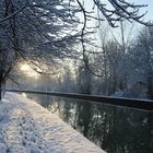 canal de reims et neige