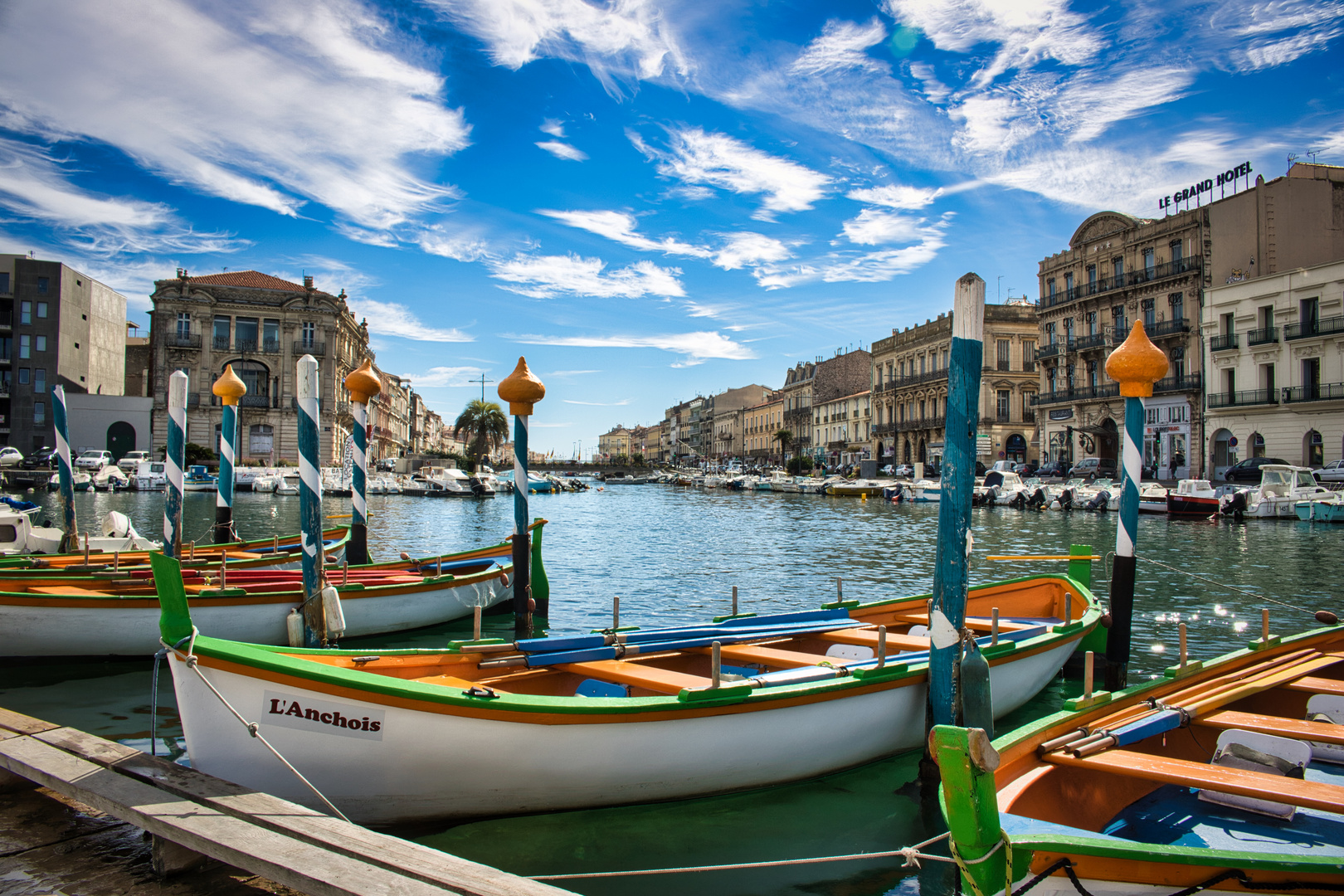 Canal de Sète in Sète