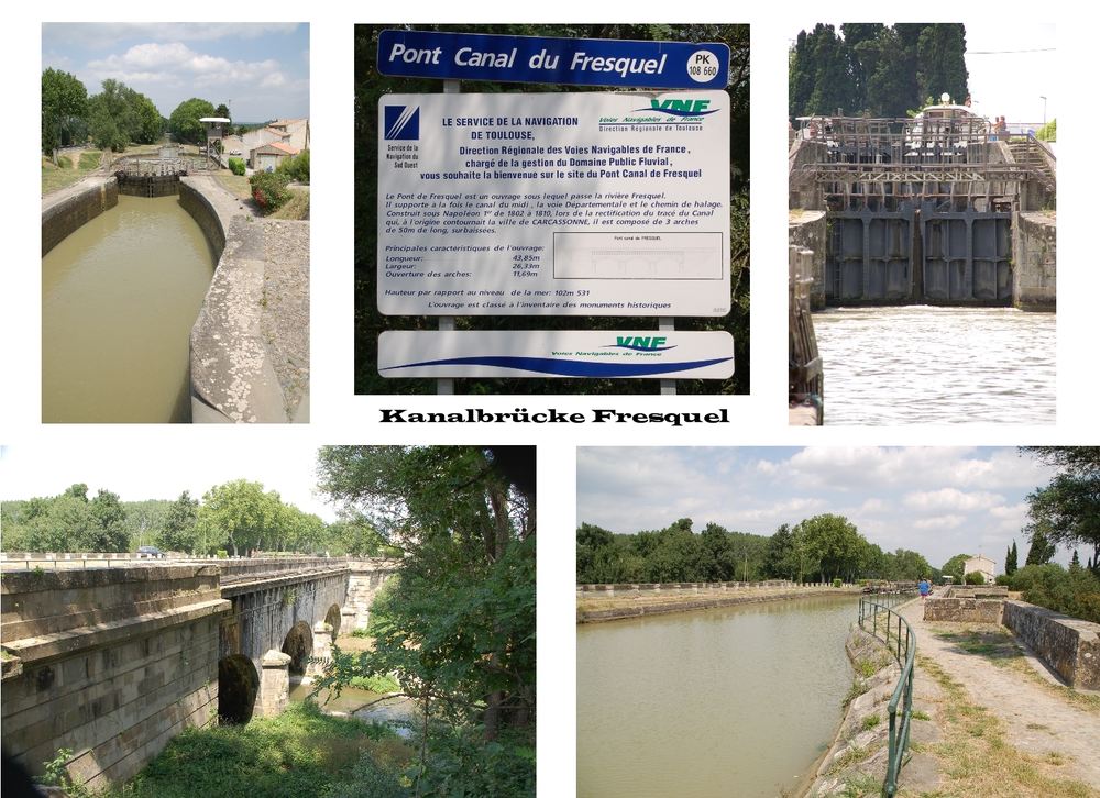 Canal du Midi - 2 - Pont Canal du Fresquel