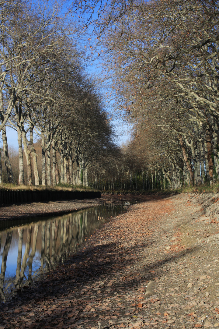 canal du midi sans eau ?????