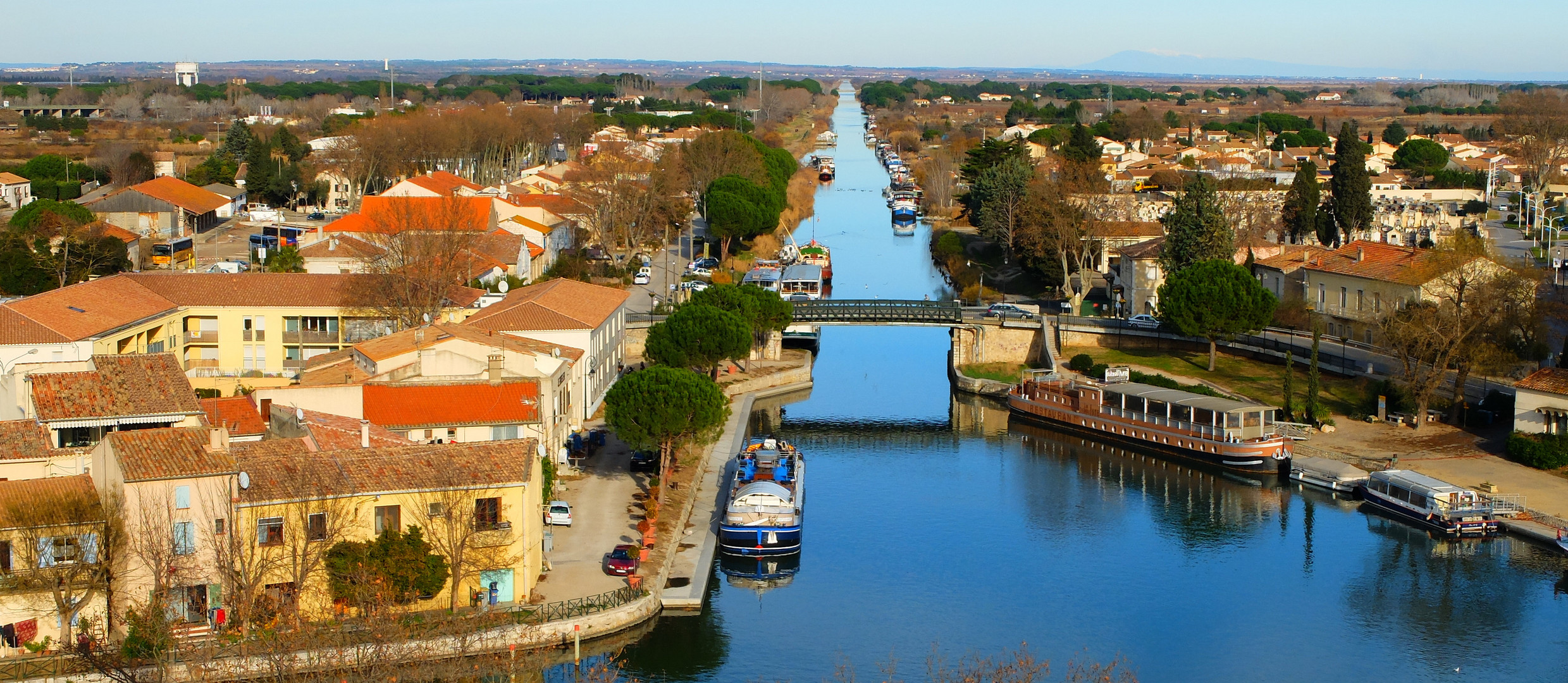 Canal du Rhône à Aigues-Mortes