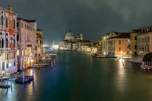 Canal Grande am Abend