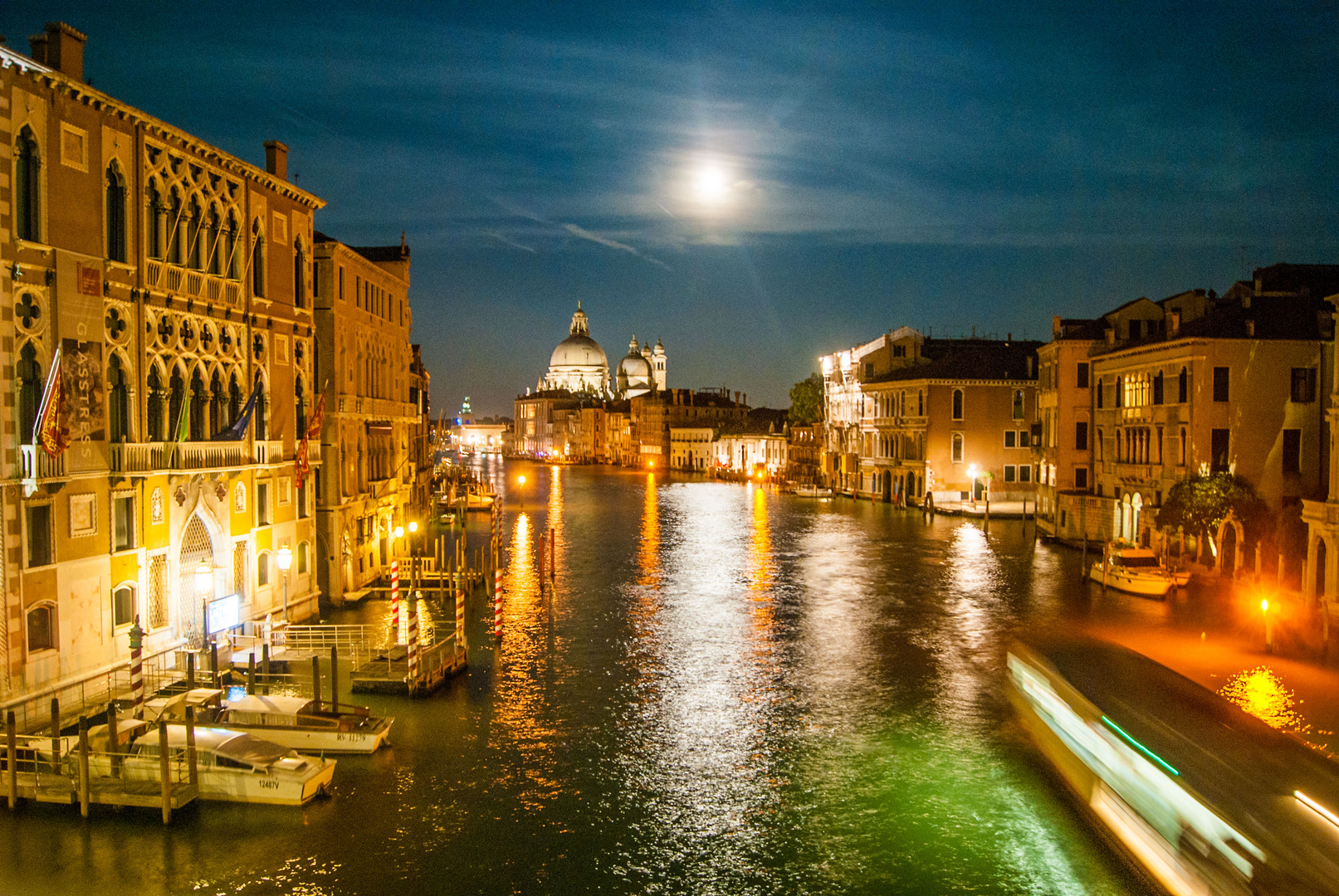 Canal Grande bei Nacht