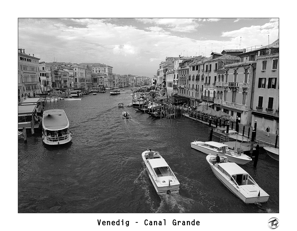 Canal Grande b/w