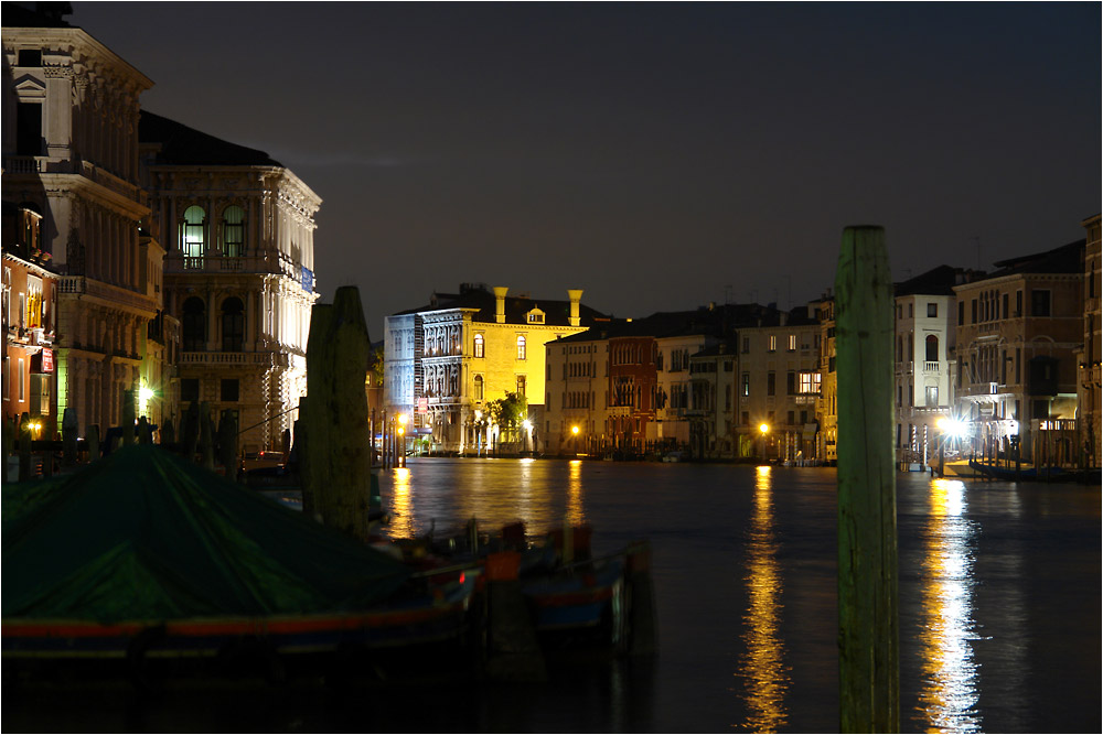 Canal Grande di notte