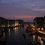 Canal Grande in der Abenddämmerung