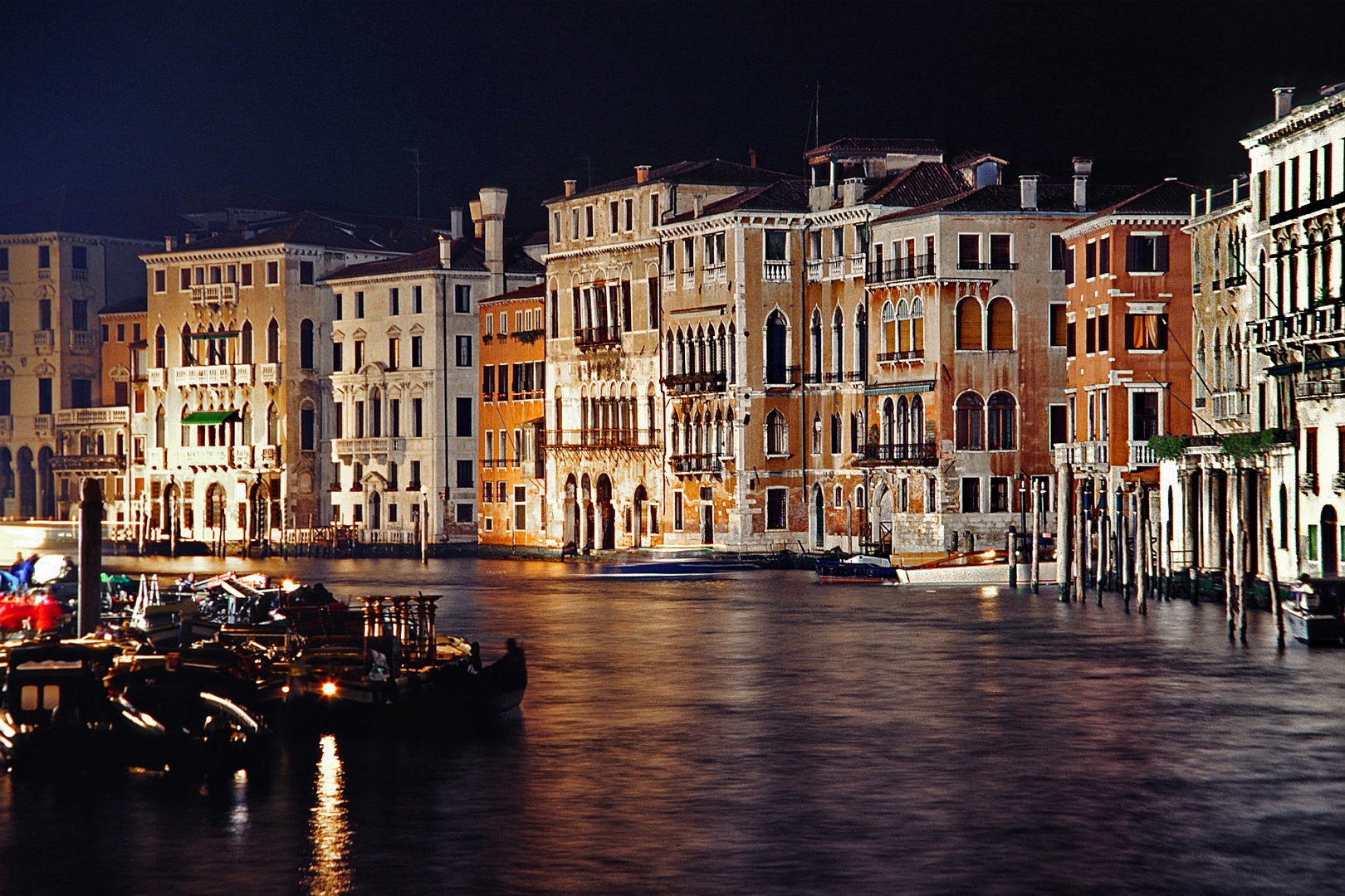 Canal Grande in Filmbeleuchtung 01