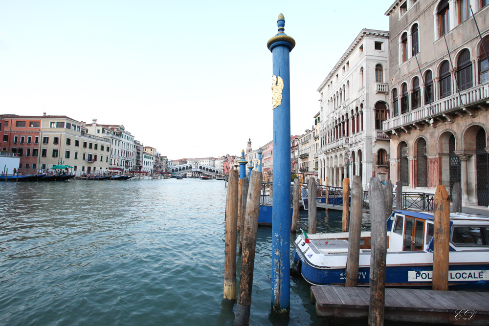 Canal Grande mit Rialto-Brücke