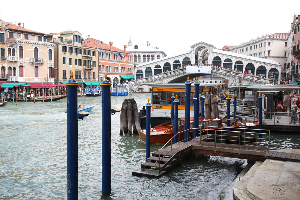 Canal Grande mit Rialto-Brücke