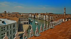 CANAL GRANDE - über den Dächern von Venedig - 