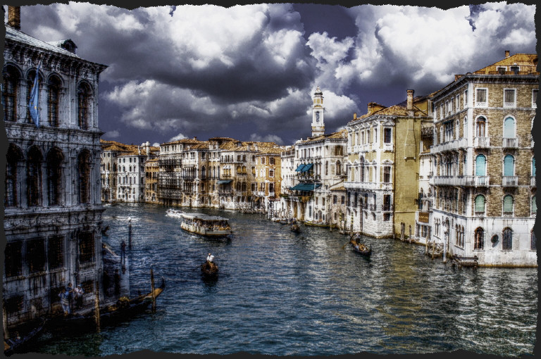 - Canàl Grande von der Ponte di Rialto -