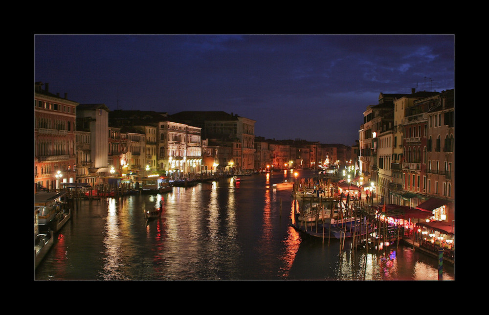 Canal Grande von der Rialto-Brücke