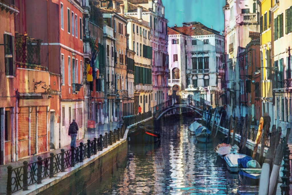 Canal-in-Venice-33  __EN PLEIN AIR__