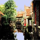 Canal Reflections - A Bruges Impression