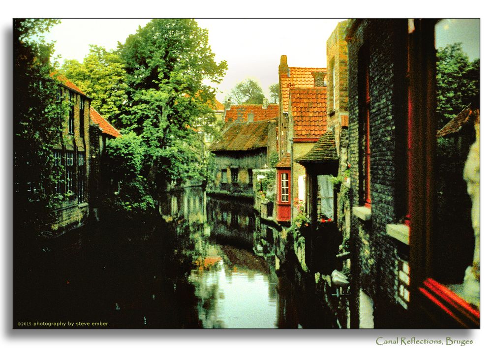 Canal Reflections, Bruges