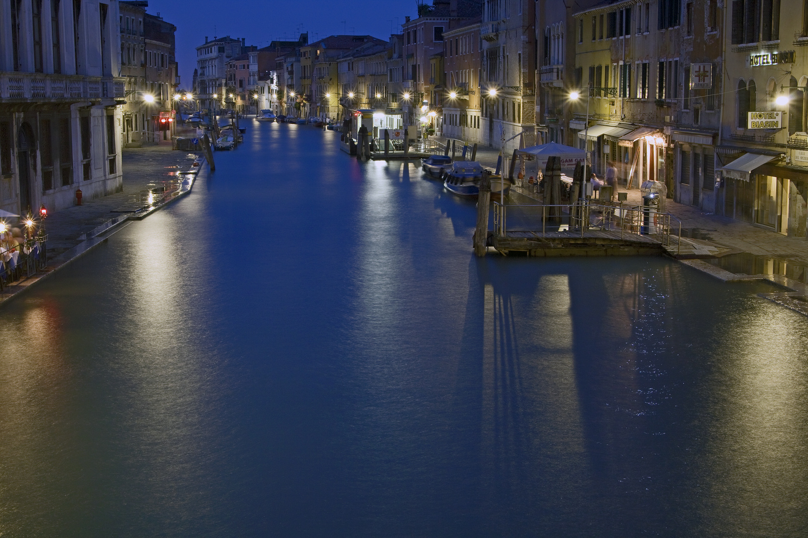 canale di cannaregio am abend [erste version]