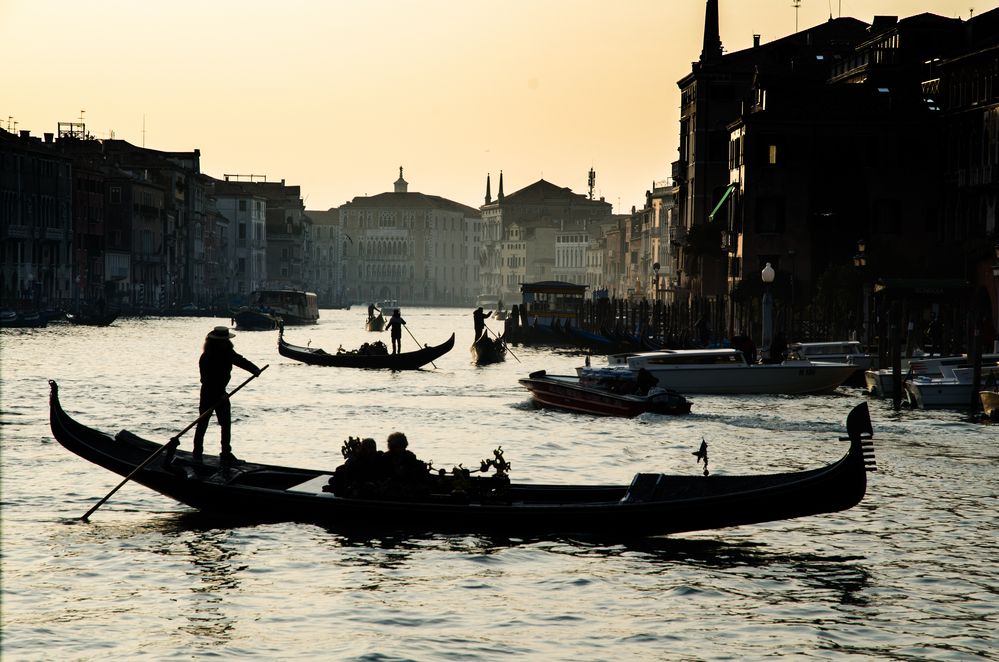 Canale Grande am Abend