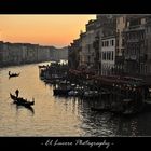 Canale Grande bei Sonnenuntergang