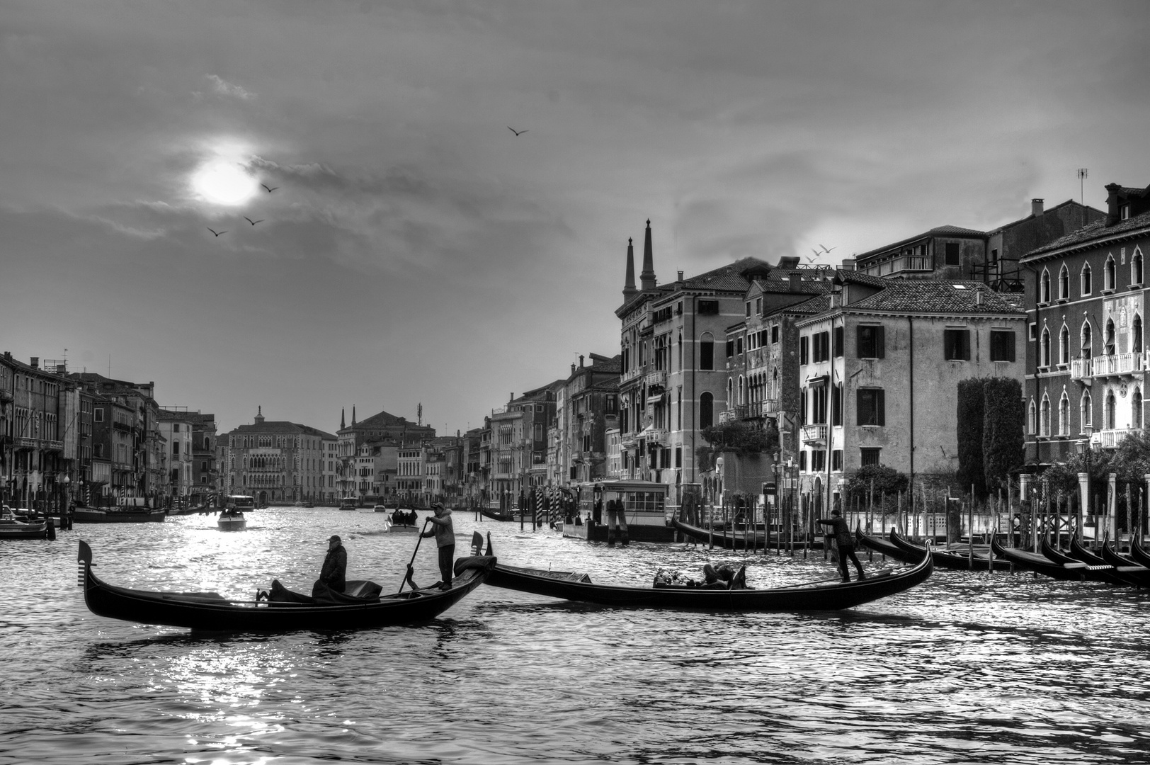 Canale Grande B/W