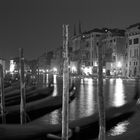 Canale Grande, Gondeln bei Nacht