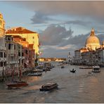 canale grande im abendlicht