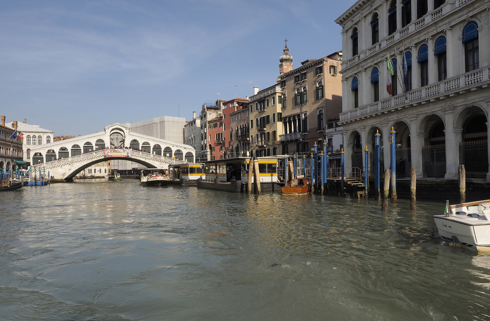 Canale Grande mit Rialto Brücke