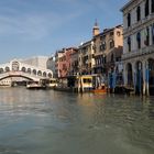 Canale Grande mit Rialto Brücke