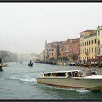 Canale Grande - nebbia